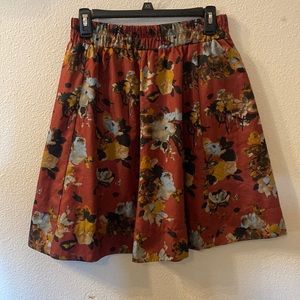 Downeast Basics floral skirt size XS